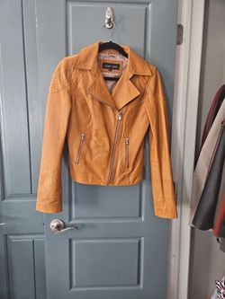 Black Rivet Leather Jacket