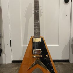 Epiphone Joe Bonamassa Signature '58 "Amos" Korina Flying V Guitar