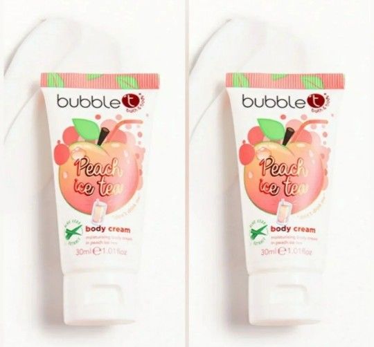 2 BUBBLE T COSMETICS Peach Body Lotion