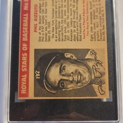 1950-52 Phil Rizzuto Royal Desserts Mint Condition. 