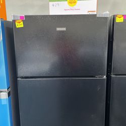 Hotpoint 17.5 cu. ft. Top Freezer Refrigerator in Black