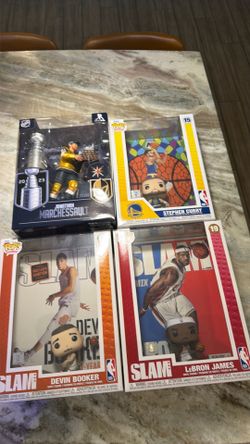 Sports Funko and nhl figure