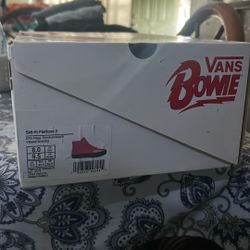 Size 8 Sk8-HI Platform 2 Ziggy Stardust/Red/B