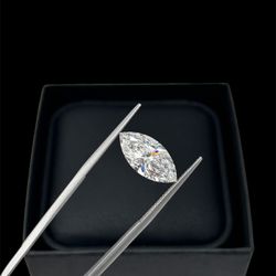 Lab-grown Marquise Shape Certified Diamond 💎 