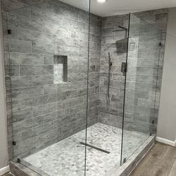 Walking In Shower Glass 