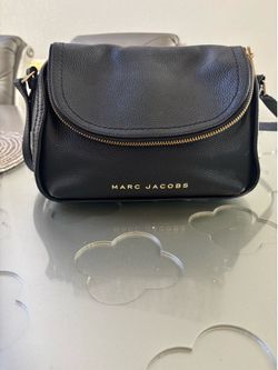 MarcJacob black leather crossbody bag
