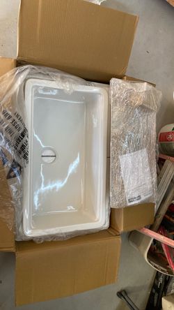 One tub sink