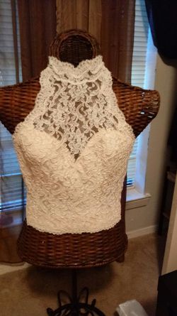 Lace Halter Top