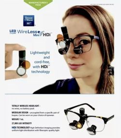 Designs for Vision Wireless light weight LED Headlight Daylight