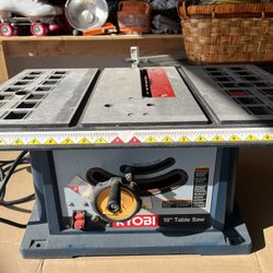10” Table Saw