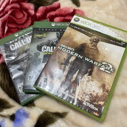 Call of Duty Xbox Games Bundle: MW2, Infinite Warfare, WWII