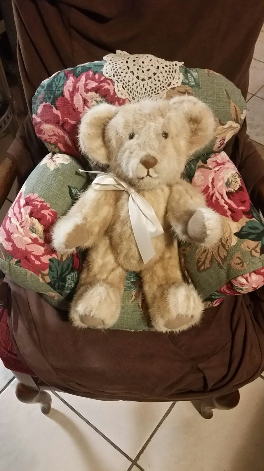 CustomTeddy bear made from real fur
