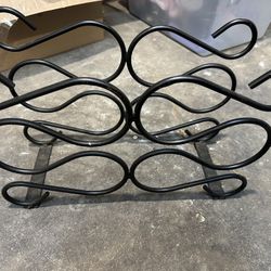 4 Bottle Metal Wine Rack