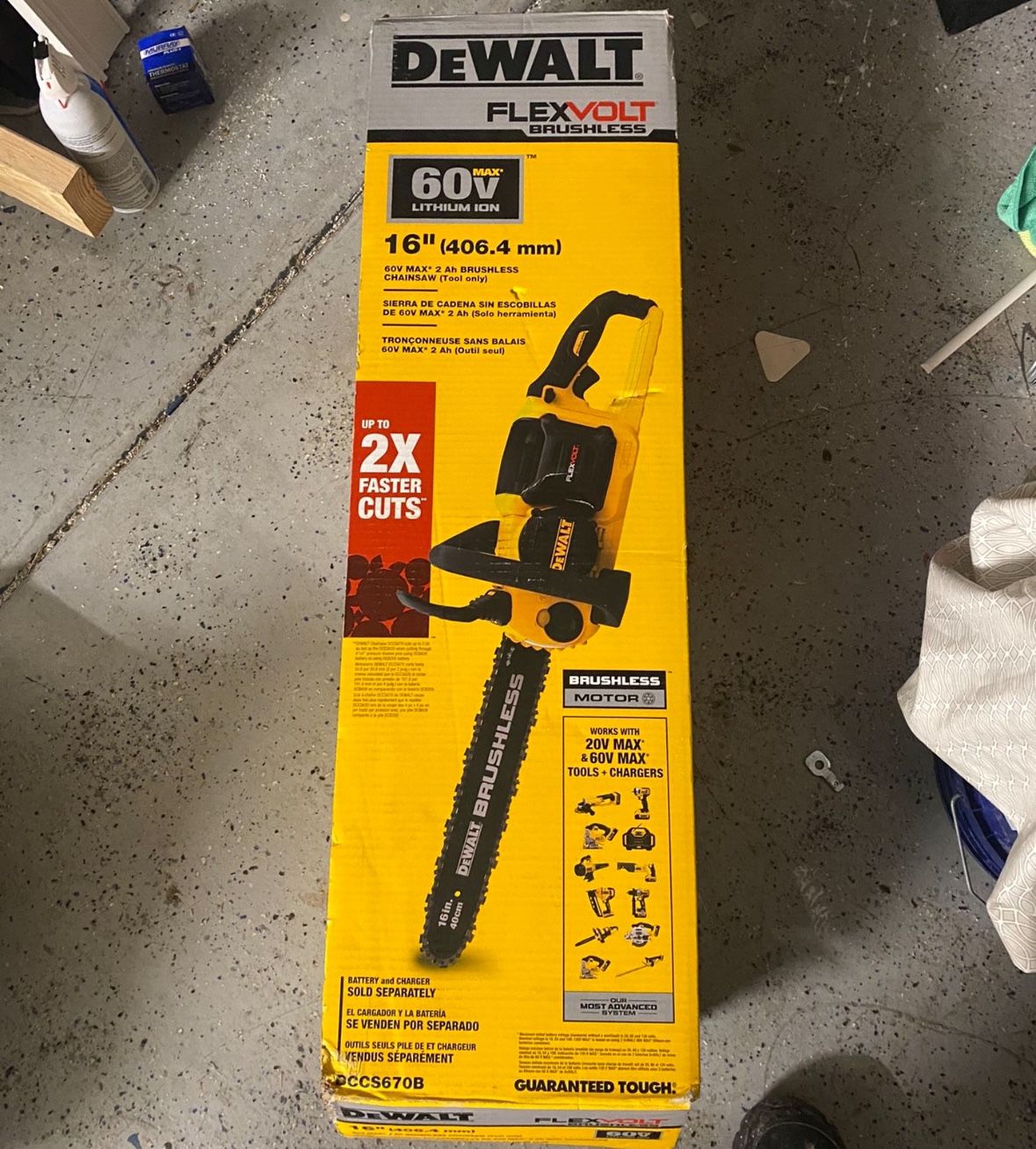 Dewalt Chainsaw 16”