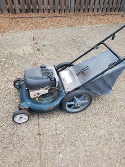 Used lawnmower