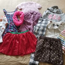 Girls Fall Winter Clothes Size 7-11