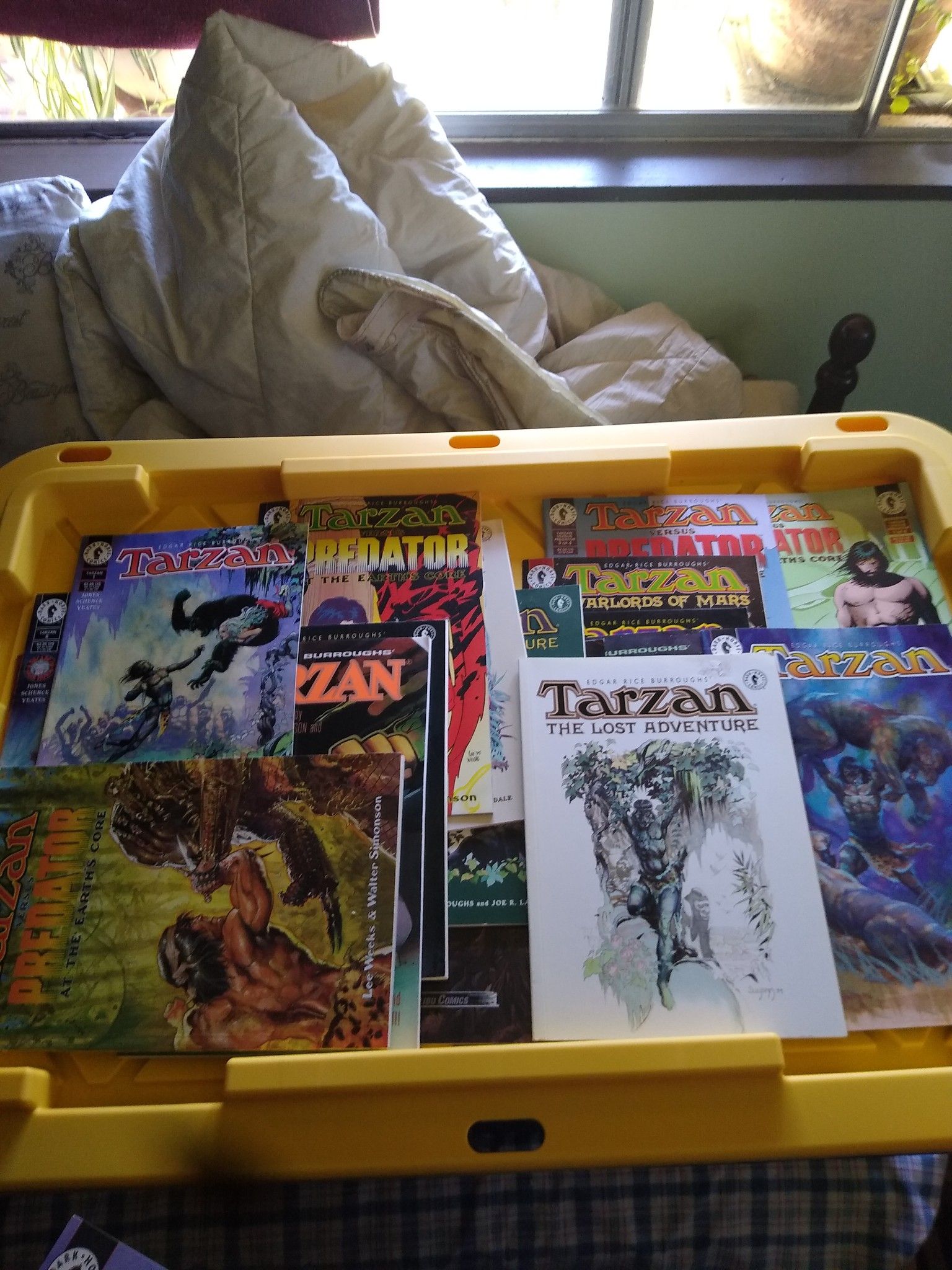 Tarzan comics from 1970-1999