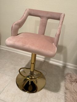Blush/Pink Barstool
