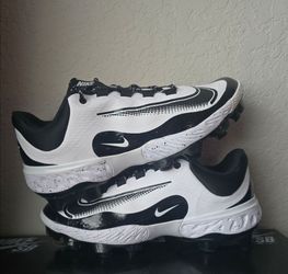 Nike Alpha Huarache Elite 4 White Black (10m and 11m)