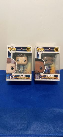 Funko Pop Eternals Ikaris #727 & Phastos #736