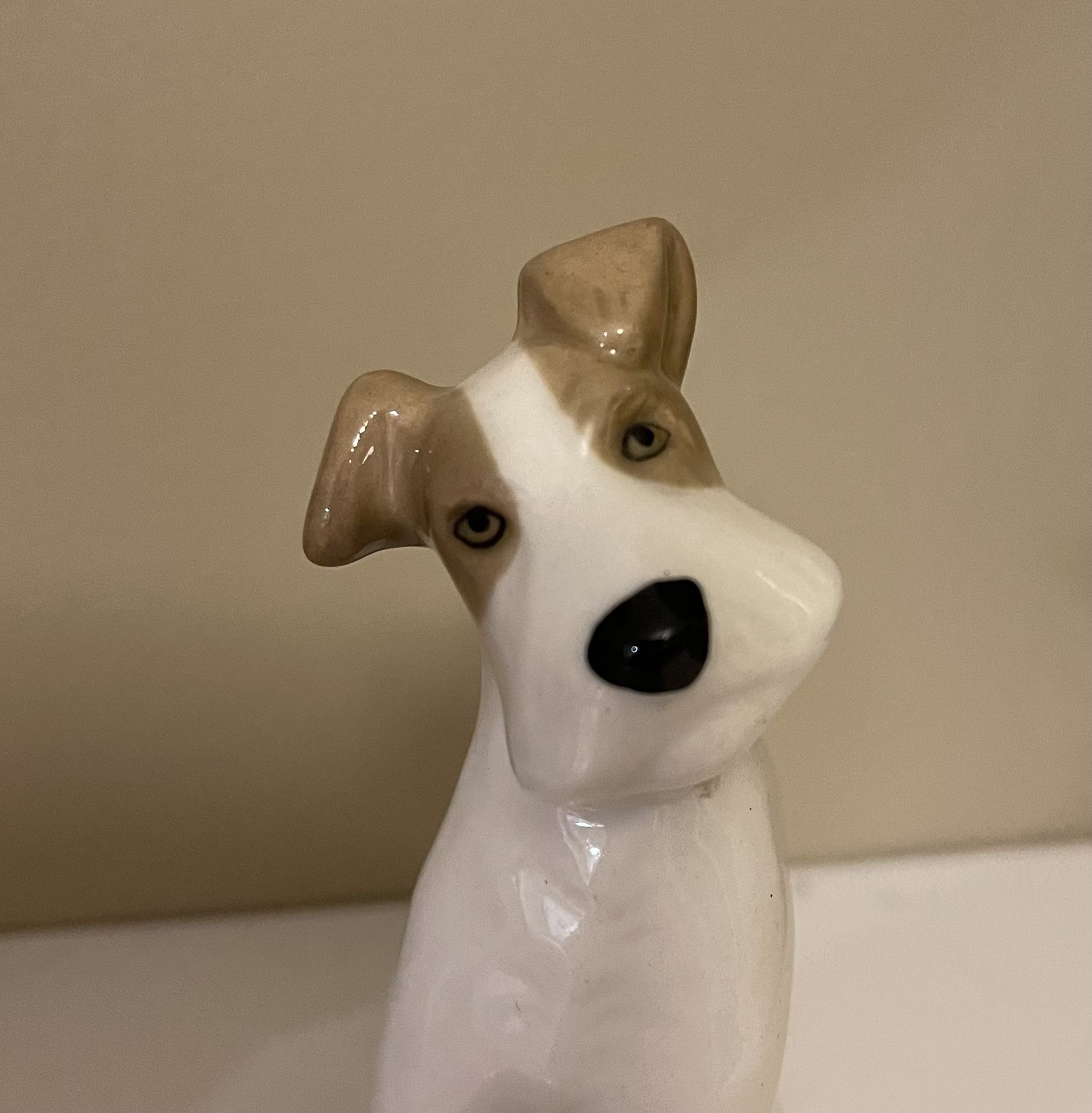 Beautiful Vintage Schnauzer Figurine