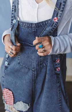 Brand New Demin Overalls