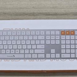 ProtoArc KM100-A Backlit Bluetooth Keyboard And Mouse Combo