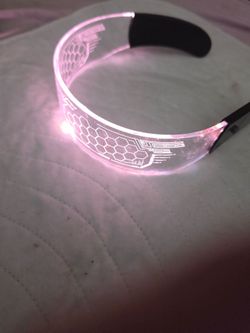 CyberPunk LED Visor Glasses