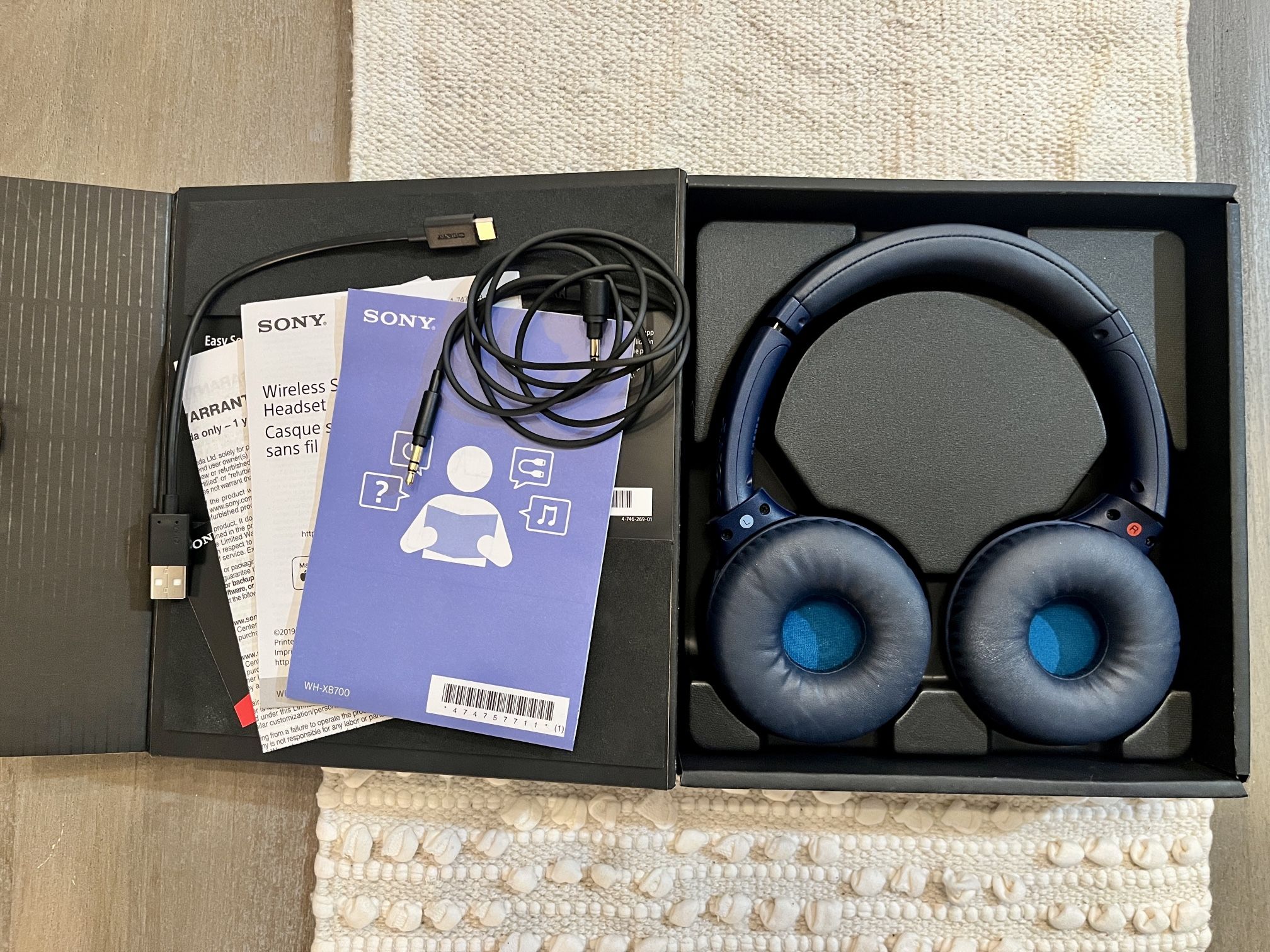Sony Wireless Headphones (WH-XB700)