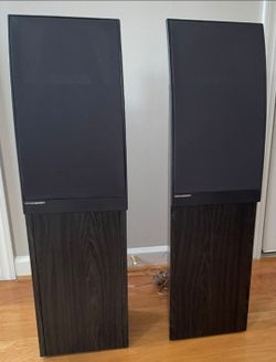 Vintage Dahlquist DQ-16 two-way tower speakers
