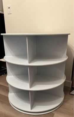 Shoe rotating rack