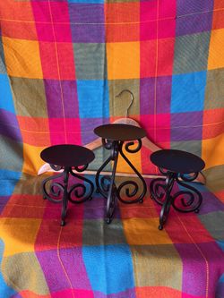 Rustic Candle Holders