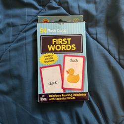First Word Flash Cards