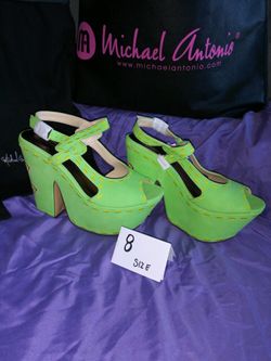 Wedge platform heel