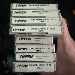 Various Tiffen Lens Filters - $20 Each