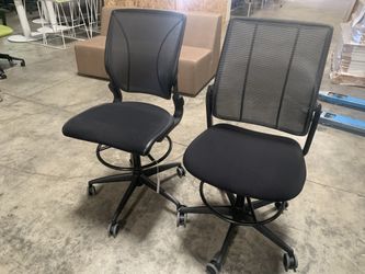 Humanscale armless task stools, New Condition, $275 each