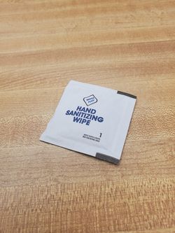 looking for trades I have this hand sanitizing wipe