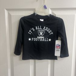 Its All About Raiders Football Infant Jersey  (Brand new ) 