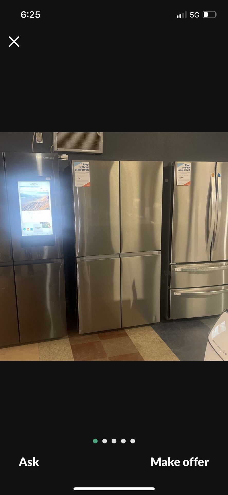 Counter Depth Dacor Four Door Flex Refrigerator‼️