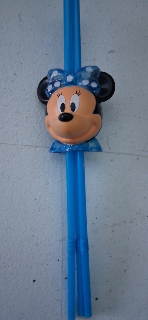 Minnie Mouse Straw Topper