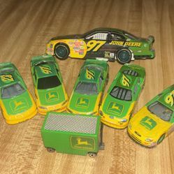 John Deere NASCAR Toys 1/64 Scale