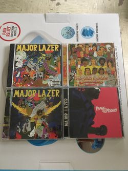 MAJOR LAZER cds collection for sale.