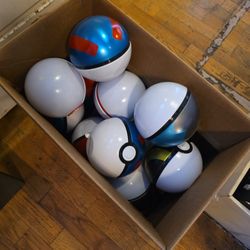 Empty Pokeball Tins
