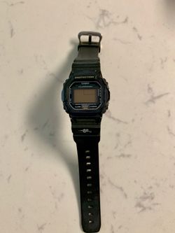 Battle-Scarred Beauty】Casio G-Shock Square w/ Rare Snake Loop Mark (Repairs Needed)