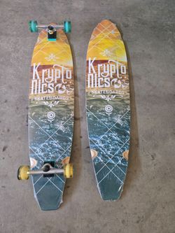 Kryptonics Longboard Skateboard Brand New