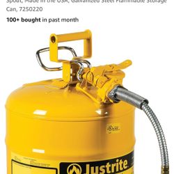 Use 5 gallon diesel can