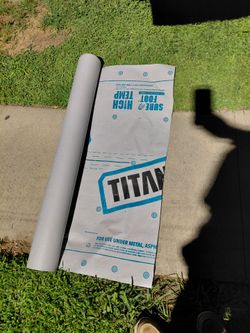 Titanium & Owens Corning Synthetic Roofing Underlayment Paper