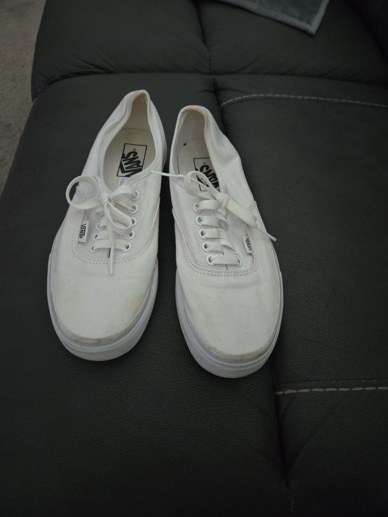White VANS