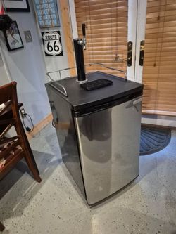 Stainless Steel Single Tap Kegerator