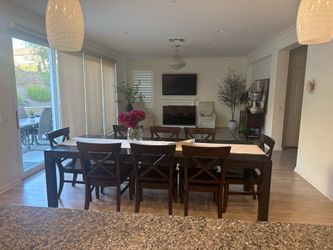 Dinning table and chairs  - Pottery Barn